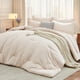 thumbnail image 1 of Acolchado Queen 88x88 Microfibra Beige, 1 of 3