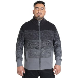 Kotting - Sweater Full Zipper Gris Oscuro 4Xl