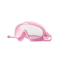 Magideal - Gafas De Natación, Gafas De Natación Con Tapones Para Los Oídos, Impermeables Para Adultos, Cómodas Gafas De Visión Clara, Gafas Profesionales Antivah Rosa Transparente En Caja