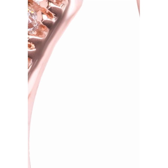 Anillo Pandora Shimmering Wish Con Circonitas Cúbicas Transparentes En Pandora Rose