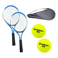 Linea Sport - Set 2 Raquetas De Tenis + Pelota + Bolso De Traslado