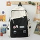 thumbnail image 2 of Nylon Book Bag Multifunctional Waterproof Large Capacity College Bag School Rucksack Students, 2 of 3