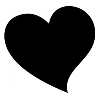 Rienda Libre Graphics - Decomural Simple Love Heart Pack Ws-33224