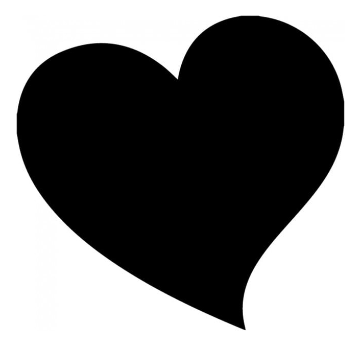 Rienda Libre Graphics - Decomural Simple Love Heart Pack Ws-33224