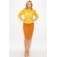 thumbnail image 4 of Blusa Plisada de Manga Larga de Organza M, 4 of 14