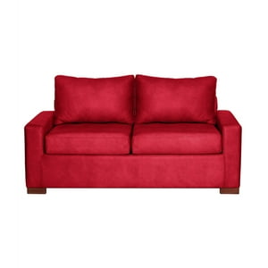 Latam Home - Sofa Livorno 2 C Cuero Kentucky Rojo