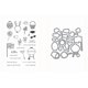thumbnail image 1 of Set combinado de sellos y troqueles Ellen Hutson Bear Ware 3 Essentials, 1 of 8