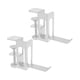 thumbnail image 2 of Soporte Vertical Para Computadora Portátil De Escritorio Para Instalar Soporte Para Auriculares Soporte Para Computadora Portátil Blanco, 2 of 3