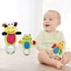thumbnail image 3 of Baby Hand Rattle, Newborn Hand Grasp Rattle, 0-1 Years Old Soothing Hand Ring Educational Plush Toy, 3 of 4