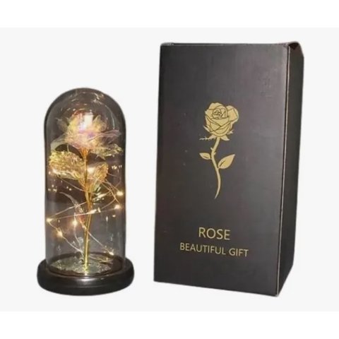 Riqui - Rosa Eterna Tornasol Oro