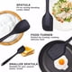 thumbnail image 3 of Set de 12 Utensilios de Cocina de Silicona Antiadherentes Negro, 3 of 3