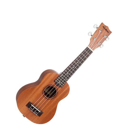 Ukelele De Madera Sapele 18 Trastes 4 Cuerdas Instrumento Musical De Cuerda 21 Pulgadas