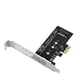 thumbnail image 1 of Tarjeta convertidora SSD M.2 NVMe, adaptador MZHOU Key-M a PCIe, 1 of 7
