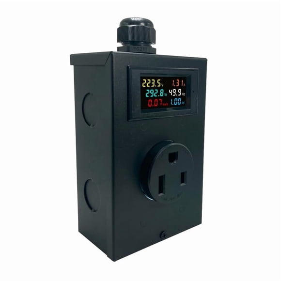 Medidor de Energía Buysforlife Enchufe 6-50 LCD 110-240V