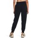 thumbnail image 2 of Forro polar Joggers Under Armour Rival para mujer, color blanco y negro, talla S, 2 of 3