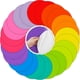 thumbnail image 1 of Pegatina OJYUDD Pack de 24 - 28 cm - 12 colores, 1 of 7