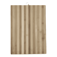 Genérico - Tabla Para Picar De Bambú Con Argolla 45X32X2 Cm
