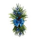 thumbnail image 2 of Guirnalda Navideña Colgante Para Escaleras, Para Buzón, Barandilla Interior Y Exterior, Color Azul, 2 of 3