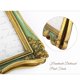 thumbnail image 5 of Marco de fotos AELS Vintage de 20 x 25 cm con frente de cristal dorado y verde, 5 of 7