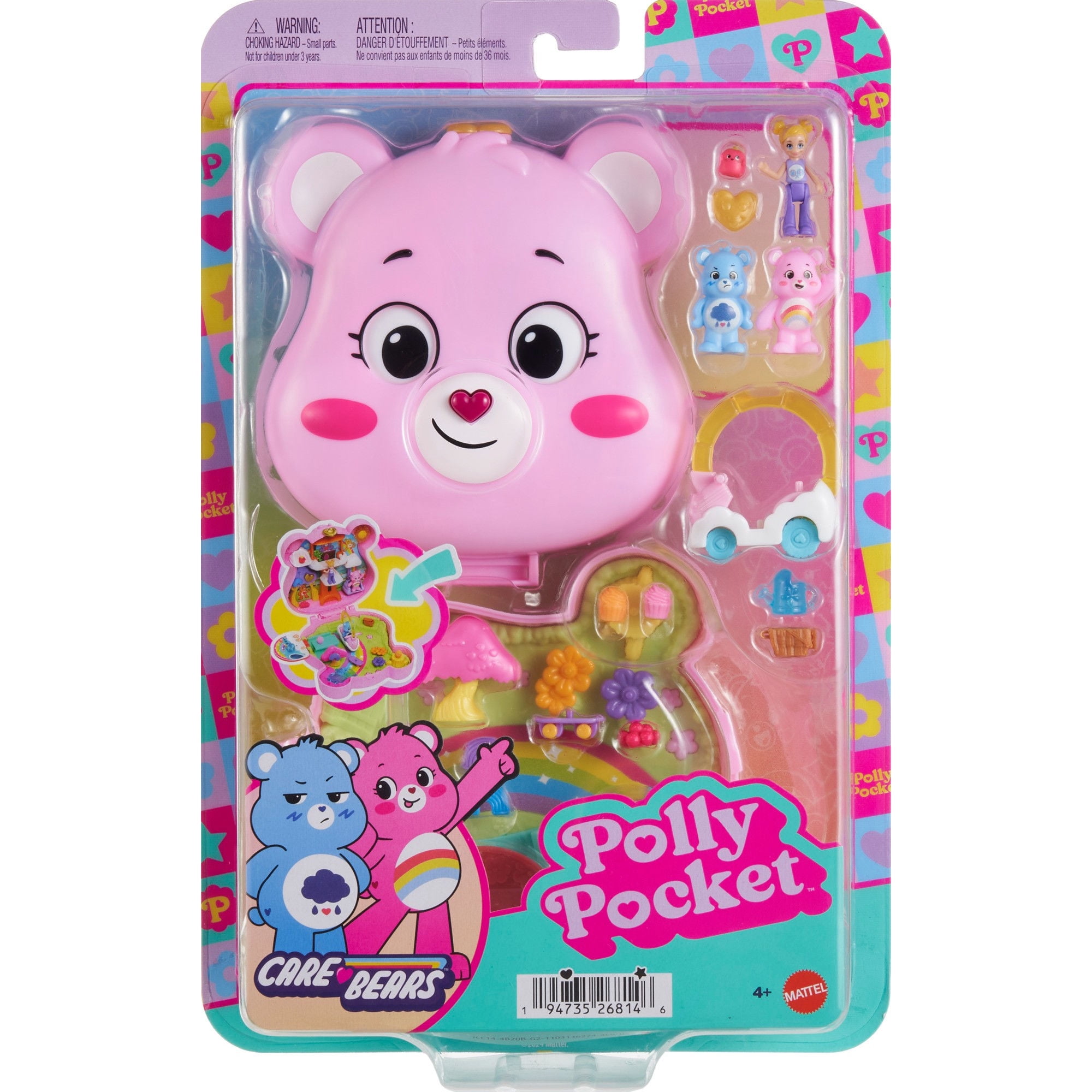 Muñeca Polly Pocket Set Ositos Carinositos