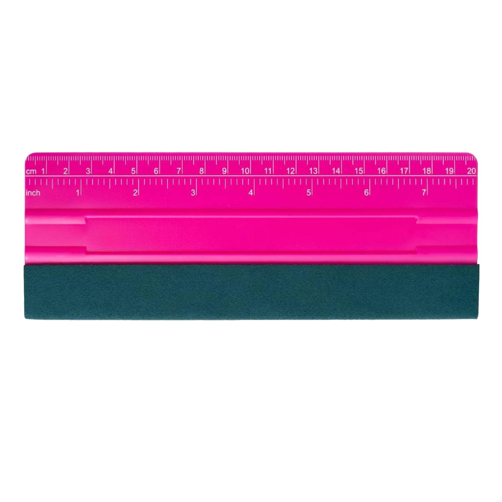 Magideal - Escobilla De Goma Para Vinilo, Herramienta Para Tintar Ventanas De Automóviles, Cuchillo Artesanal, Versátil Para Rotulación, Aplicadores De Calcomaní Rosa