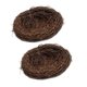 thumbnail image 3 of 2 piezas 12 cm hecho a mano Vine Bird Nest Nest House Nature Craft Holiday Decoration, 3 of 5