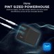 thumbnail image 2 of Cargador universal iHome GaN 45W USB-C con Power Delivery negro, 2 of 8