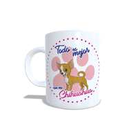 Arumistorechile - Tazon Taza Colección Razas Mascotas Chihuahua