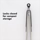 thumbnail image 4 of Pinzas OXO Good Grips Locking de 40 cm de acero inoxidable plateado, 4 of 6