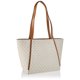 thumbnail image 2 of Bolso tote Michael Kors M Group Sm Tz blanco vainilla 38 x 24 x 15 cm, 2 of 5