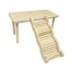 thumbnail image 1 of Plataforma De Madera Para Hámster Con Escalera, Juguete Para Escalar Para Ratas, Ardillas Enanas, Mesa M Y Escalera L, 1 of 5