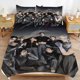 thumbnail image 1 of Stray Kids Bedding Set Duvet Cover Comfortable and Lightweight Cartoon Bedding 3 Piece Bed Set, 1 of 5