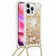 thumbnail image 1 of Funda FOXDOCK para iPhone 16 Pro con Cuerda Ajustable, Brillo Líquido, Protección Antigolpes y Lente – Ideal para Regalo, 1 of 6
