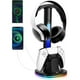 thumbnail image 1 of Soporte de auriculares RGB con cargador de mando para Xbox Series X|S, Elite 2, One X|S|Elite - Base de carga XSX con 2 puertos USB, compatible con mandos Xbox-para PS5, 1 of 6