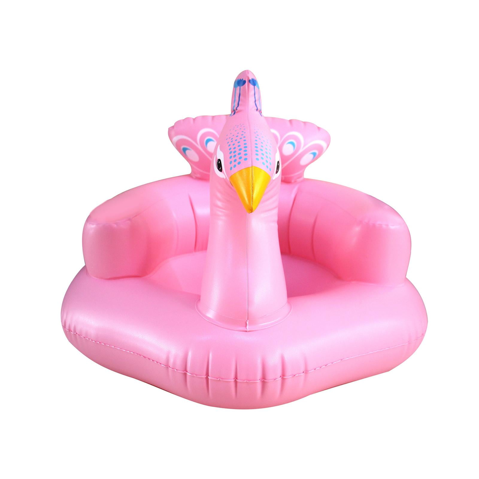 Nishiyuenyi - Asiento Inflable Para Bebés Para Bebés Piscina Juguete De Agua Asiento De Piso Asientos De Piso Para Bebés Rosa