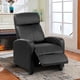 thumbnail image 2 of Berger Reclinable de PU Negro, 2 of 8