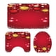 thumbnail image 2 of Juego De Ba?o De Navidad De 3 Paquetes Alfombrilla Alfombrilla Tapa Del Inodoro Alfombrillas Antideslizantes Style02, 2 of 5