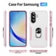 thumbnail image 3 of Para Samsung Galaxy A57 5G Funda con Soporte de Anillo Metálico de Rotación de 360° [Soporte Magnético para Auto] a Prueba de Golpes Resistente Protección de Cuerpo Completo de Alta Resistencia, 3 of 9