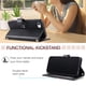 thumbnail image 5 of Funda Acolchada con Anilla y Correa para Samsung Galaxy S21 FE Slots para Tarjetas Negro, 5 of 5
