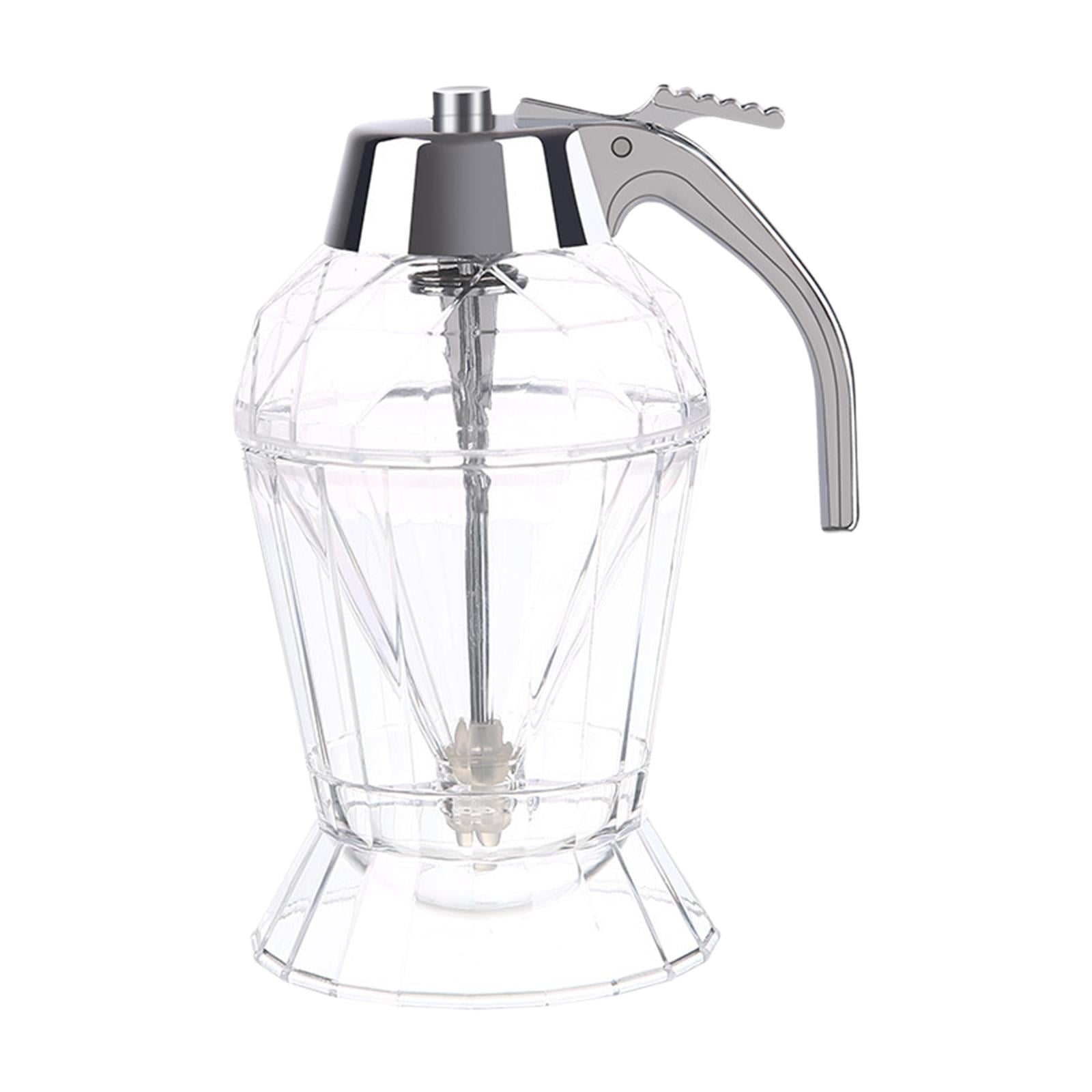 Bothyi - Dispensador De Miel Tarro De Miel Transparente 180ml Con Soporte Para Salsas Condimentos Azúcar