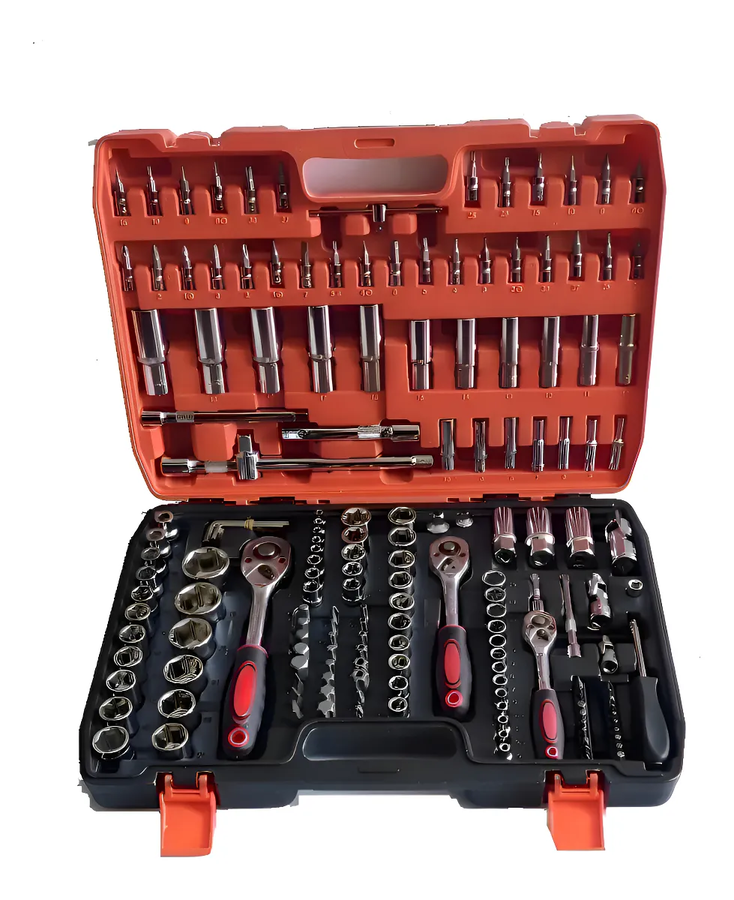 Genérico - Set De Herramientas R-V Crv 172 Pcs Esencial Color Naranja