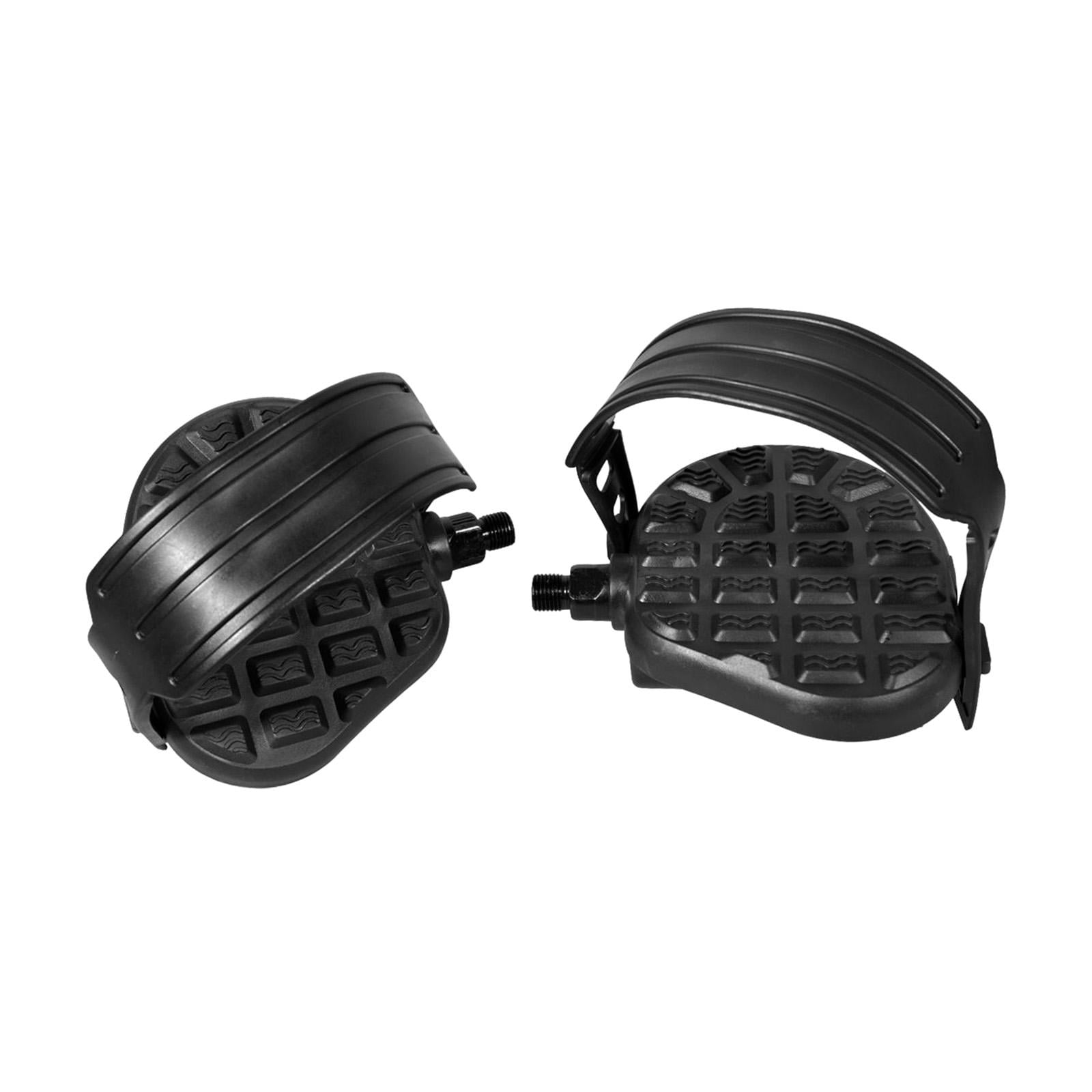 Ioensy - Pedales De Bicicleta De Ejercicios Multifunción Schwarz Ligero Para Hacer Ejercicio En Casa Gimnasio