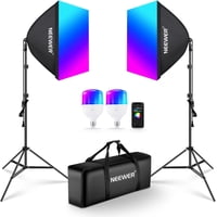 Kit Softbox Led Rgb 24W Neewer Nk800