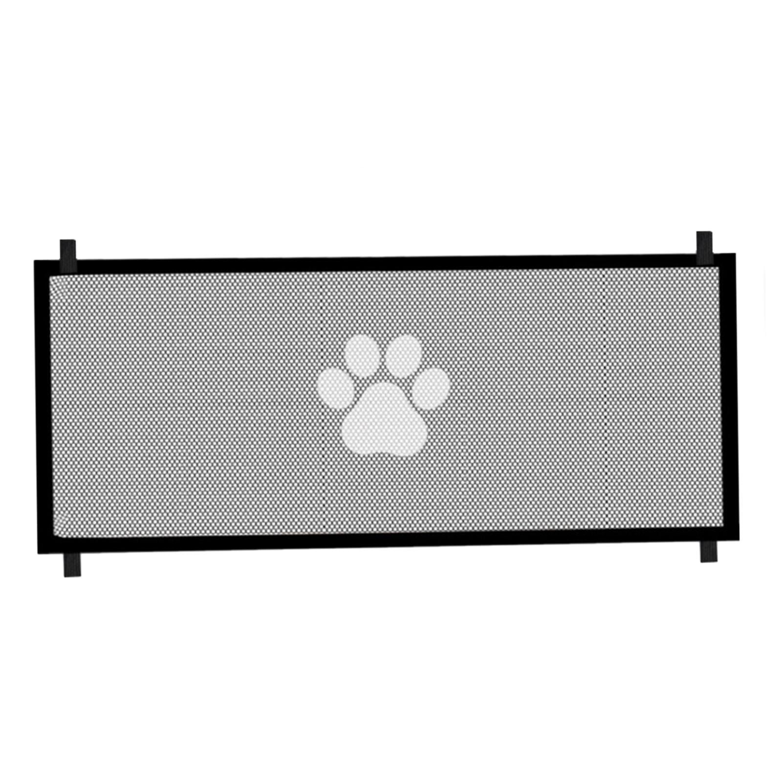 Magideal - Puerta De Malla Para Perros, Valla Para Cachorros, Protección Portátil, Divisor De Habitación, Valla Para Mascotas, Puerta Para Perros Para Patio, Cas Estilo A