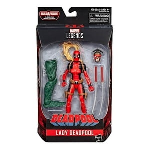 Figura Lady Deadpool Hasbro Marvel Legends Series 6 Pulgadas