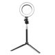 thumbnail image 5 of Luz De Relleno De Cámara De Luz De Anillo LED Regulable De 7 Pulgadas Con Trípode Y Palo Para Selfie, 5 of 5