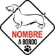 thumbnail image 1 of Sticker Personalizado Mascota A Bordo Auto Camioneta Suv, 1 of 3