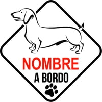 Rienda Libre - Sticker Personalizado Mascota A Bordo Auto Camioneta Suv