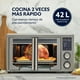 thumbnail image 3 of Horno con freidora de aire digital oster de 42 litros, 3 of 7