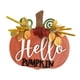 thumbnail image 1 of Señal De Puerta Frontal De Calabaza Decoración De Regalo De Festival De Otoño Señal De Bienvenida De Calabaza De Otoño Amarillo, 1 of 5